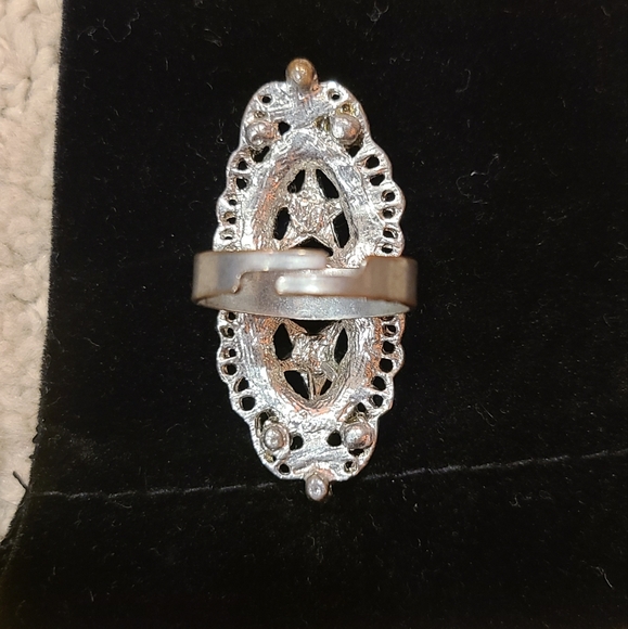 Pink multistone ring - Picture 3 of 3